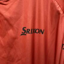【SRIXON】 スリクソン ゴルフ メンズ 2WAY 長袖 Vネック スニードジャック Mサイズ 赤系_画像2