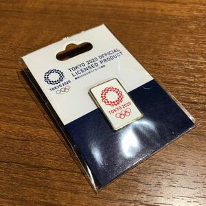 〈送料無料〉赤白 東京オリンピック 2020 ピンバッジ ピンバッチ 広島カープ 日の丸 レアカラー 五輪 エンブレム