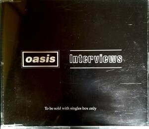 L65送料無料■OASIS「Interviews」CD UKROCK/blur/radiohead/coldplay/beatles