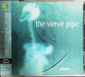 L52貴重日本盤帯付き/送料無料■ヴァーヴパイプ(TheVervePipe)「フレッシュメン(Villains)」CD