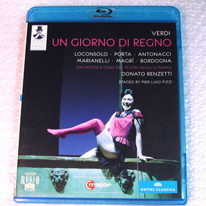 ブルーレイ/ヴェルディ:歌劇 一日だけの王様/ドナート レンゼッティ アントナッチ/唯一のオペラ ブッファBlu-ray高画質/人気名盤!!ほぼ新品