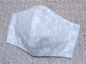 立体インナー ハンドメイド 薔薇刺繍 ラベンダー