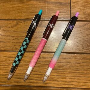 鬼滅の刃 シャープペンシル 3本セット 竈門炭治郎 竈門ね豆子 胡蝶しのぶ