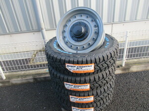 CRIMSON DEAN COLORADO 16x5.5J +20 5-139.7 SG TOYO OPEN COUNTRY R/T 185/85R16セット JB64W JB23W JA系 ジムニー