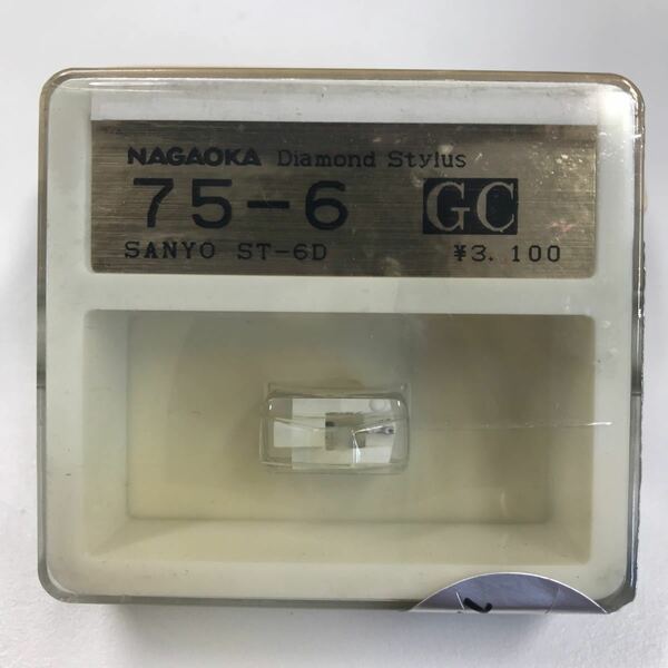 ナガオカ SANYO ST-6D NAGAOKA Diamond Stylus 75-6 GC