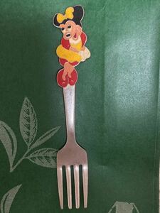  Showa Retro 40 period at that time mono Vintage Minnie Mouse Fork 