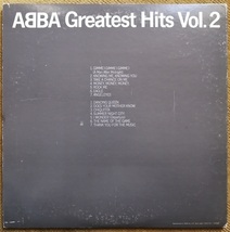 【希少国内LP】ABBA / Greatest Hits VOL.2_画像2