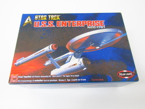 未組立 STAR TREK U.S.S.ENTERPRISE NCC-1701 プラモデル☆TY9536