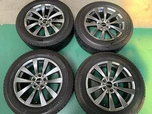 BMW　X5　MOTEC　255/55R18　ホイールスタッドレスタイヤSET　４本セット