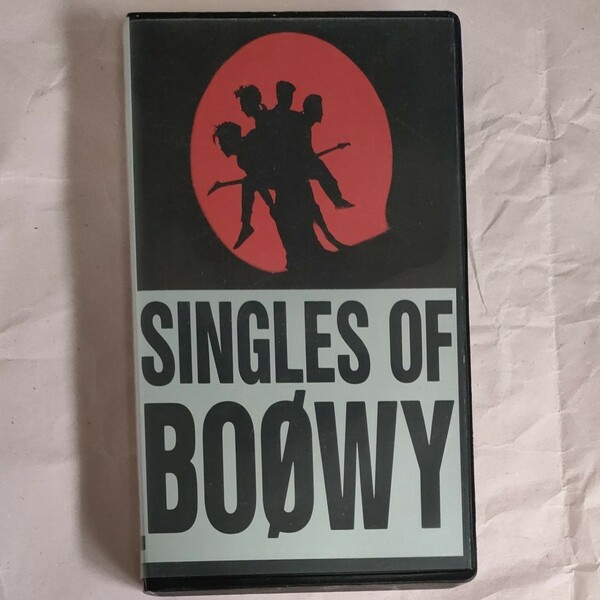 【中古品】SINGLES OF BOOWY VHSビデオ