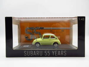 1/43 スバル SUBARU 360 since 1958 ディーラー特注 非売品 55周年記念モデル ミニカー