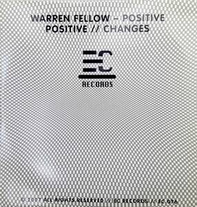 3926【ＬＰ盤】 ☆めったに出品されない ☆美麗盤☆程度良好☆ Warren Fellow - POSITIVE / CHANGES ≪貴重レコード≫　送料安