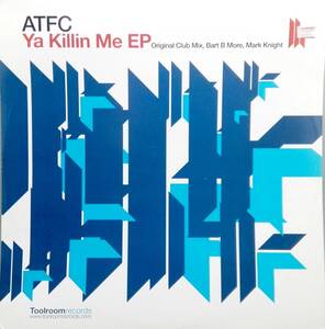 3910【ＬＰ盤】 ☆めったに出品されない ☆程度良好☆ Atfc - Ya Killin Me-Ep ≪貴重レコード≫　送料安