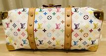 LOUIS VUITTON モノグラム　マルチカラー★ルイ ヴィトン★ マルチカラー★キーポル45★ブロン★廃番品★M92641★1回使用★百貨店購入品_画像10