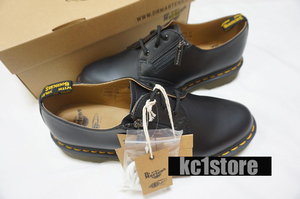 【送料無料★匿名配送★新品】Dr.Martens × BEAMS 別注 Slanting Zip 2Way 3Hole 黒　UK9　28ｃｍ/　ビームス　ドクターマーチン