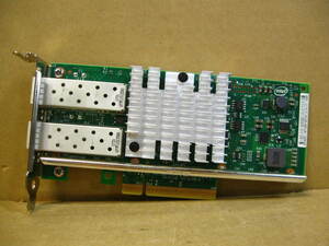 ▽intel X520 10Gbps Direct Attach/SFP+ Server Adapter PCI-EX ロープロ 中古 インテル G73131-008 MY-0942V6