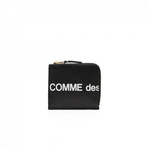 新品 正規 COMME des GARCONS Huge Logo Wallet Black SA3100HL/CDG/コムデギャルソン/財布/サイフ/ウォレット/ロゴ/ブラック/黒/MARGIELA