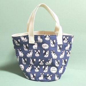 ★大人可愛い ★ハンドメイド丸型手提げバッグ