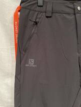 新品◆SALOMON サロモン◆Wayfarer Straight Pants ロングパンツ◆長ズボン◆BLACK◆34インチ_画像3