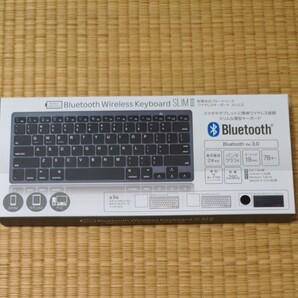 Bluetooth Wireless Keyboard SLIM スリム Ⅲ Bluetooth 3.0 乾電池式