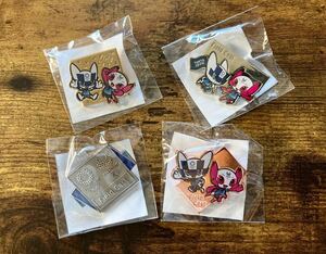 ■非売品レア■ オリンピック バッジ フルセット ミライトワ ソメイティ TOKYO 2020 ボランティア フィールドキャストピンバッジ 金 銀 銅