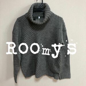 Roomy's トップス ニット　セーター　タートルネック
