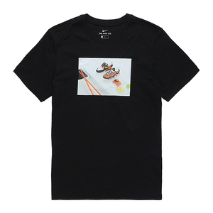 ■ナイキ スポーツウエア シューズシ Tシャツ ブラック 新品 Mサイズ NIKE NSW FOOD SHOESHI S/S Tee スニーカー 寿司