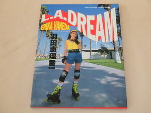 羽田惠理香写真集　L.A.DREAM　/　細野晋司　1992年　/　ポスター付き