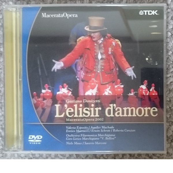 KF ドニゼッティ 歌劇 愛の妙薬 全曲 DVD