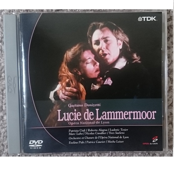 KF　　ドニゼッティ　歌劇　ランメルモールのルチア　1839年フランス語改訂版　DVD