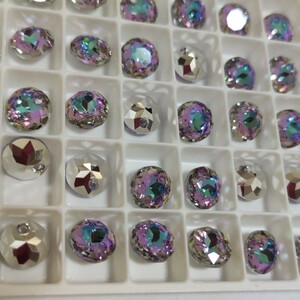 スワロフスキー #6430 /8mm ヴィトレルライト /18個