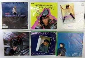 尾崎亜美 4枚セット シングルレコード