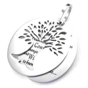 PW 24518 high quality titanium . stainless steel life. tree pendant 24518 conditions attaching free shipping 