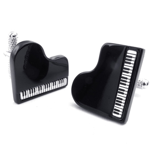 PW 23360 高品質真鍮 ピアノ　カフスボタン 23360 条件付送料無料