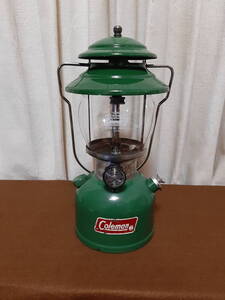 【希少・良品】コールマン ヴィンテージランタン200A700(緑) 82年11月製 21080722