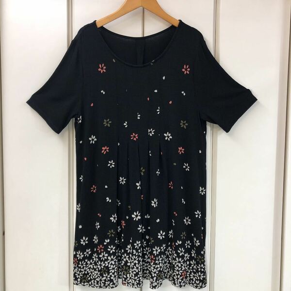 美品 LAURA ASHLEY 花柄 チュニック ワンピース