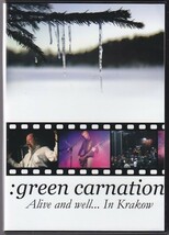 GREEN CARNATION - Alive And Wekk...In Krakow /ノルウェー産デスメタル/ゴシック/プログレ・メタル/ロシア盤DVD_画像1