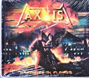Axxis - Paradise In Flames /ドイツ産メロディックメタル/パワーメタル/カードカバーブック仕様/ロシア盤CD
