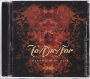 TO/DIE/FOR - Wounds Wide Open /フィンランド産ゴシック・メタル/ロシア盤CD