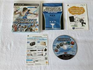 21-PS3-112　動作品　プレイステーション3　スポーツチャンピオン　PS3　プレステ3