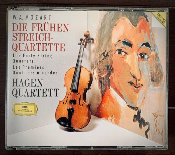 Mozart / The Early String Quartets 3枚組CD