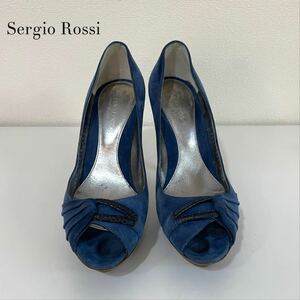 【Sergio Rossi/セルジオロッシ】オープントゥパンプス/正規