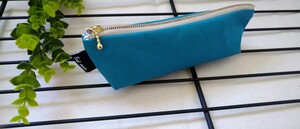 ハンドメイド ペンケース 帆布