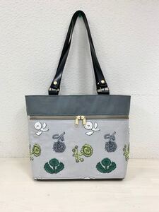 ハンドメイド ミナペルホネン 肩がけ用 大きめトートバック マリメッコ 好きな方にも