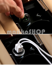 新品即納 BMW 純正 デュアル USB チャージャー シガーソケット グッズ スマホ 急速充電 F10F11F20F21F30F31G20G21G30G31X1X2X3X4X5X6X7_画像2