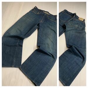 1920'sヴィンテージ LEVI'S リーバイス 501XXバレンシアUSA製復刻　S201XX NO2濃紺色落ちデニムレプリカジーンズW32L36約79cm LVC LEVIS