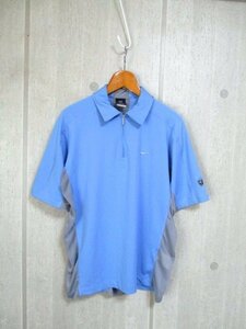 D368 Nike nike Half Zip Рубашка Golf Light Blue System 51-8