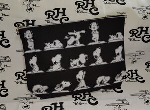 007.スヌーピー ビッグポーチ【難あり】