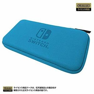【任天堂ライセンス商品】スリムハードポーチfor Nintendo Switch Lite ブルー 【Nintendo Switch Lite対応】/Switch(新品)