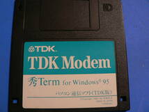 ・03：TDK Modem 秀Term for Windows95